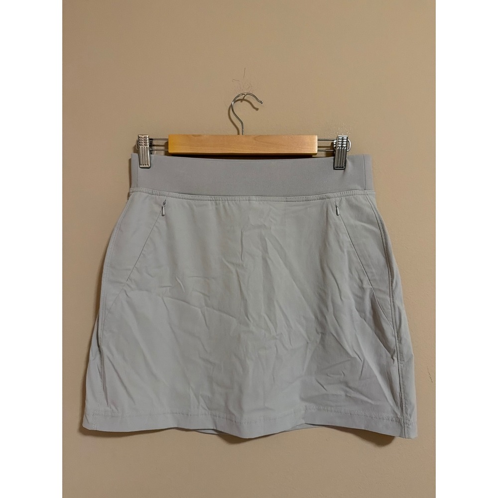 Eddie Bauer Travex Skort Light Gray Hiking Golf Athletic Skirt Women 4